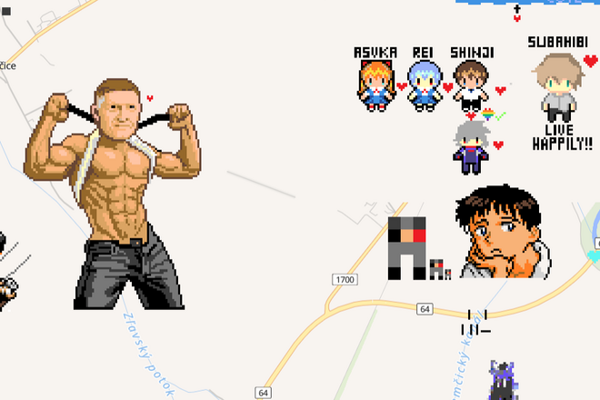 Svalnatý Robert Fico pózuje pred svojím rodným mestom.