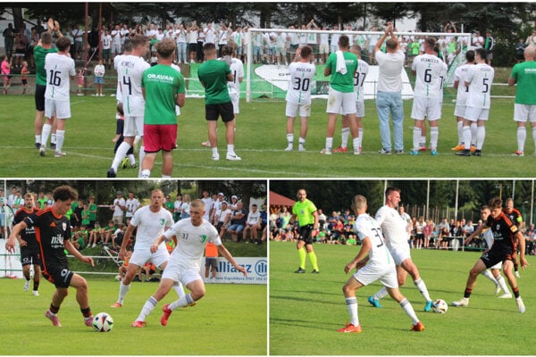 V Oravskej Jasenici to bol proti Ružomberku veľký futbalový sviatok.