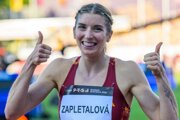 Slovenská reprezentantka v behu na 400 metrov prekážky Emma Zapletalová.