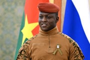 Vodca vojenskej junty Ibrahim Traoré.