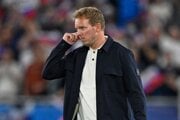 Tréner Nemecka Julian Nagelsmann po prehre 0:2 proti Slovensku. 