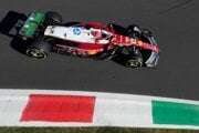 Charles Leclerc počas tréningu na Veľkú cenu Talianska