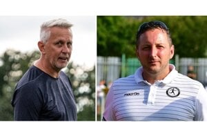 Richard Slezák (vľavo) a Marek Grolmus