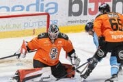 Fotka zo zápasu HC Slovan Bratislava - HC Košice.