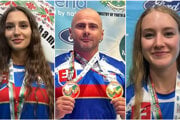 Zľava Ivana Pitáková, Peter Kasan a Adriana Vojtečková.