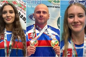 Zľava Ivana Pitáková, Peter Kasan a Adriana Vojtečková.