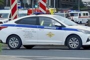 Ruská policajná hliadka.