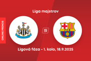 Newcastle United - FC Barcelona: ONLINE prenos zo zápasu 1. kola ligovej fázy Ligy majstrov. 