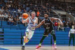 Zo zápasu Cibona - Prievidza