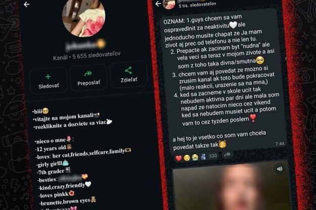 Deti sa chcú deliť so svojim životom, s fanúšikmi však prichádza aj hejt a tlak na zverejňovanie nového obsahu. (zdroj: Reprofoto/MH)