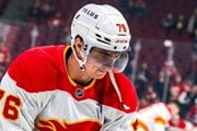 Martin Pospíšil v zápase Montreal - Calgary