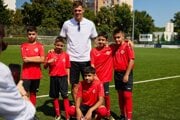 Martin Škrtel s rómskymi talentmi.