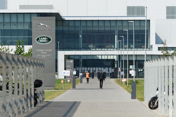 Závod Jaguar Land Rover v Nitre.