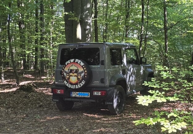 Suzuki malo prievidzkú ešpézetku. (zdroj: R.S.)