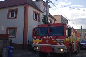 Zásah hasičov v Beniakovciach.