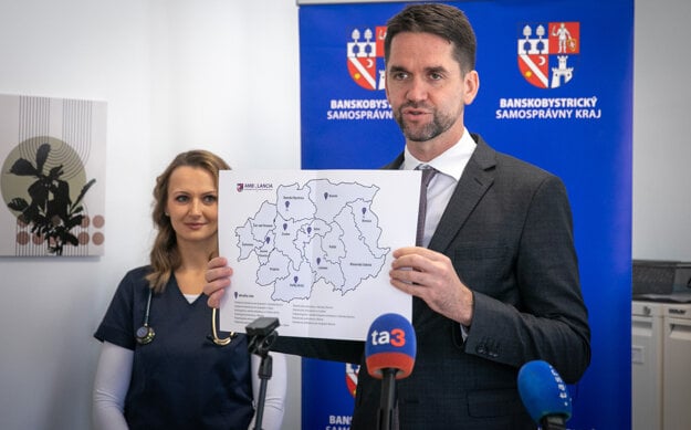 Banskobystrický samosprávny kraj, založil prostredníctvom svojej Rozvojovej agentúry už 11 ambulancií. A rozhodne nekončí. (zdroj: BBSK)