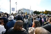 	
Snímka z protestu súkromných, cirkevných škôl a ďalších organizácií za stiahnutie škodlivých školských zákonov.