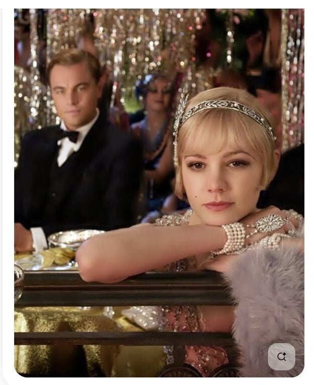 Z filmu The Great Gatsby (zdroj: Pinterest)