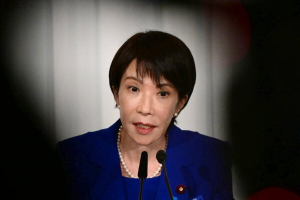  Prvá japonská premiérka Sanae Takaiči.