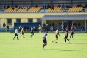 Záber zo stretnutia MŠK Hurbanovo - FC Komjatice 3:0. 