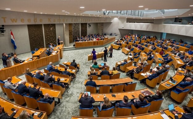 Snemovňa reprezentantov Holandska. (zdroj: houseofrepresentatives.nl)