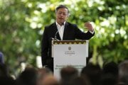 Kolumbijský prezident Gustavo Petro.