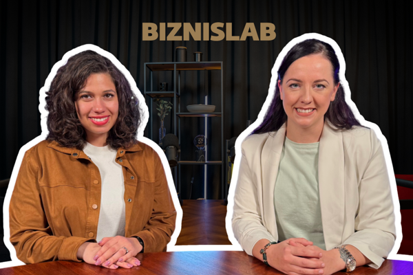 Carol Cardoso a Daniela Marušková v podcaste Biznislab.
