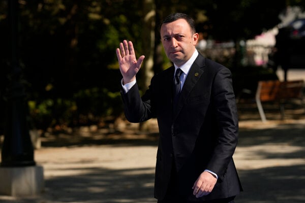 Bývalý gruzínsky premiér Irakli Garibašvili.