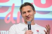 Tréner slovenskej mužskej hokejovej reprezentácie Vladimír Országh.