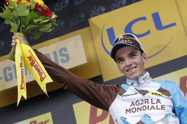 Francúzsky cyklista Romain Bardet.