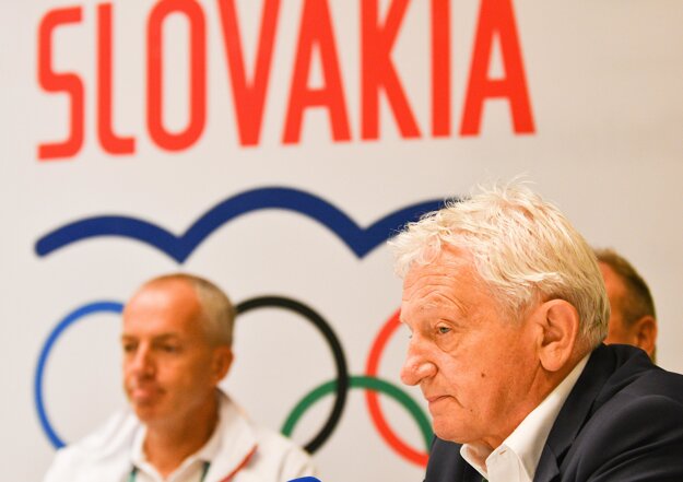 Prezident SOV František Chmelár (vpravo).