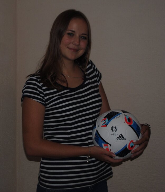 Výherkyňa 2. ceny Marianna Silajová z Michaloviec.