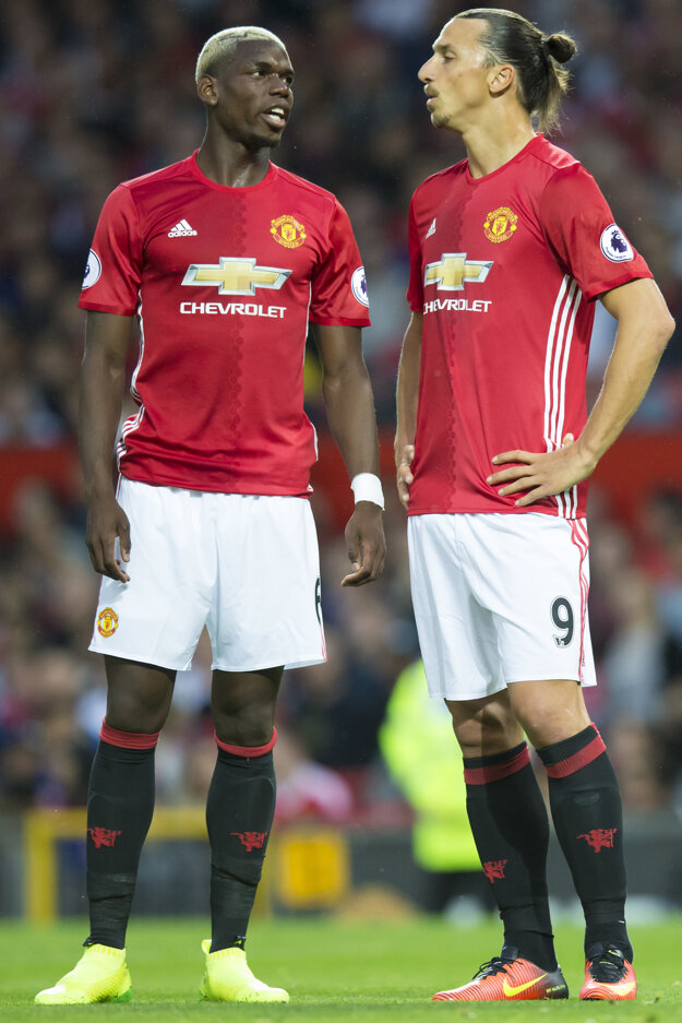 Zlatan Ibrahimovič (vpravo) a Paul Pogba sú postrachom každej obrany.