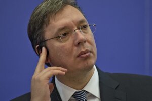 Srbský premiér Aleksandar Vučič.