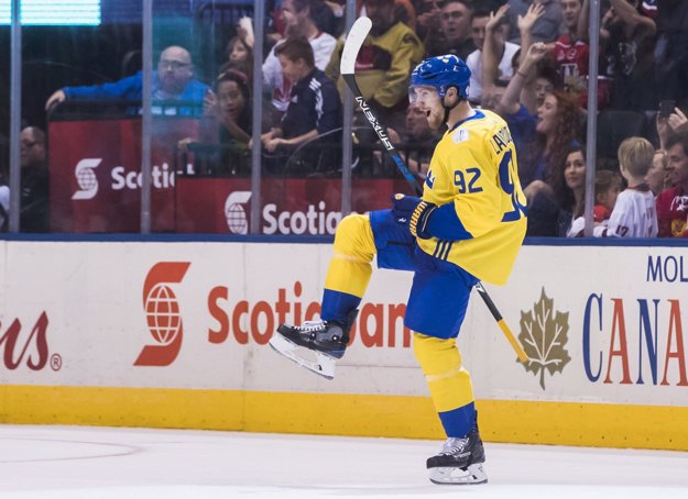 Skóre otváral Gabriel Landeskog.