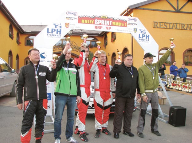 Najlepší na Rally Vranov.