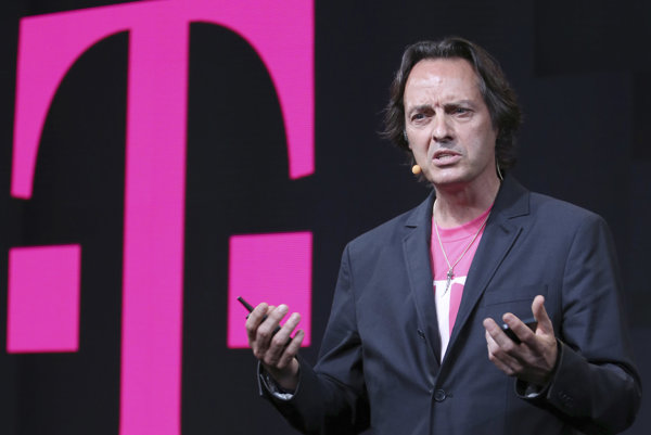 CEO spoločnosti T-Mobile John Legere (ilustračné foto).