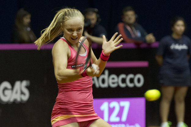 Rebecca Šramková zažila skvelý debut v Pohári federácie.
