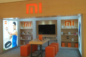 Predajňa Xiaomi Mi Home v Abú Zabí v Spojených arabských emirátoch.