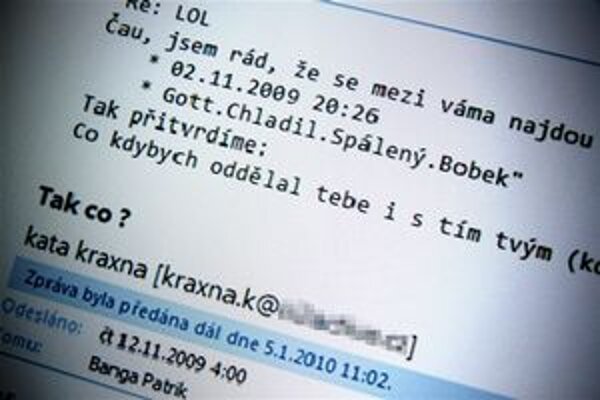 Výhražné správy.