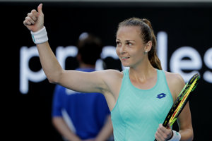 Magdaléna Rybáriková postúpila do osemfinále Australian Open 2018.