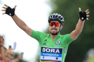 Peter Sagan vyhral 5. etapu Tour de France 2018.