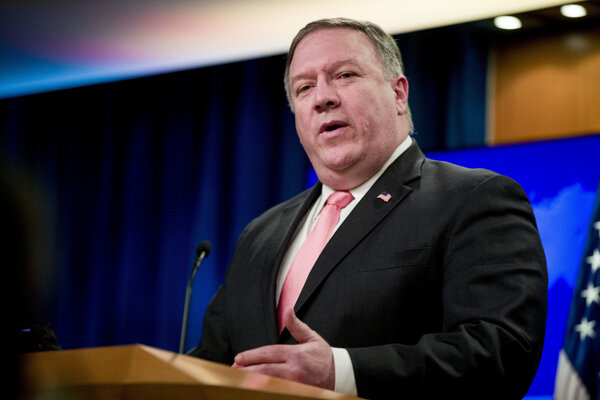 Zadržiavanie kanadských občanov v Číne sa musí skončiť, vyhlásil Pompeo