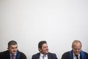 Marian Kočner s obhajcami na Najvyššom súde.