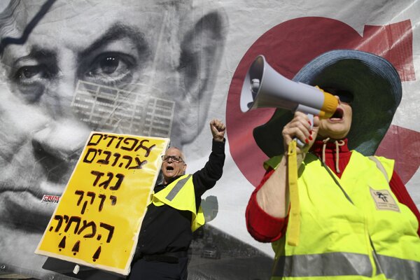 Stovky ľudí protestovali v Izraeli proti zvyšujúcim sa životným nákladom