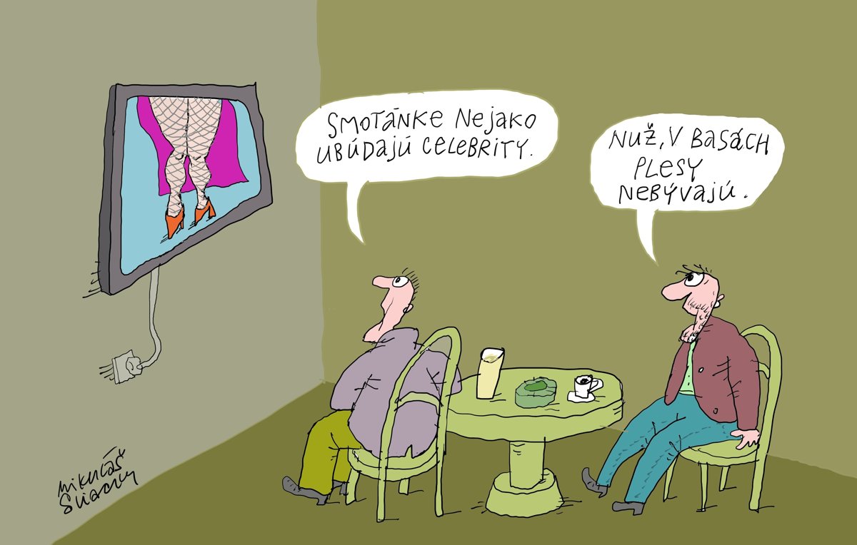 Karikatúra Celeb sex