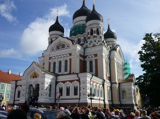 Katedrála Alexandra Nevského, Tallinn.