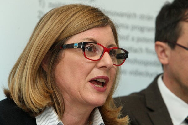 Ministerka Gabriela Matečná.