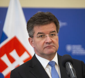 Minister zahraničných vecí SR Miroslav Lajčák.