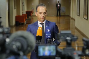Nemecký minister zahraničia Heiko Maas v Paríži. 